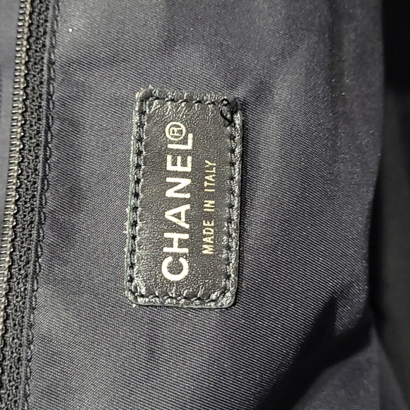 Chanel Nylon CC Jacquard Travel Line Bag - Picture 14 of 16